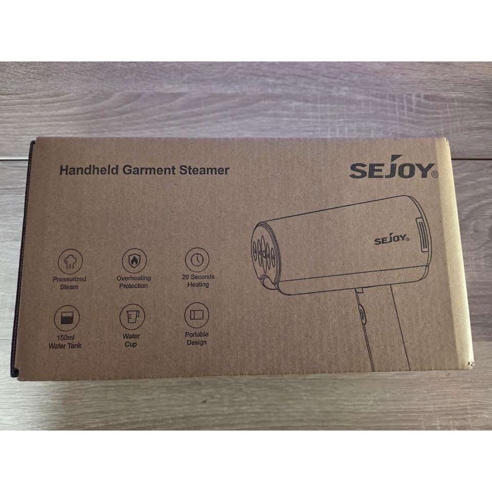 Sejoy Handheld Garment Steamer Green Portable 1000W 150ml NJ-HIE02 New